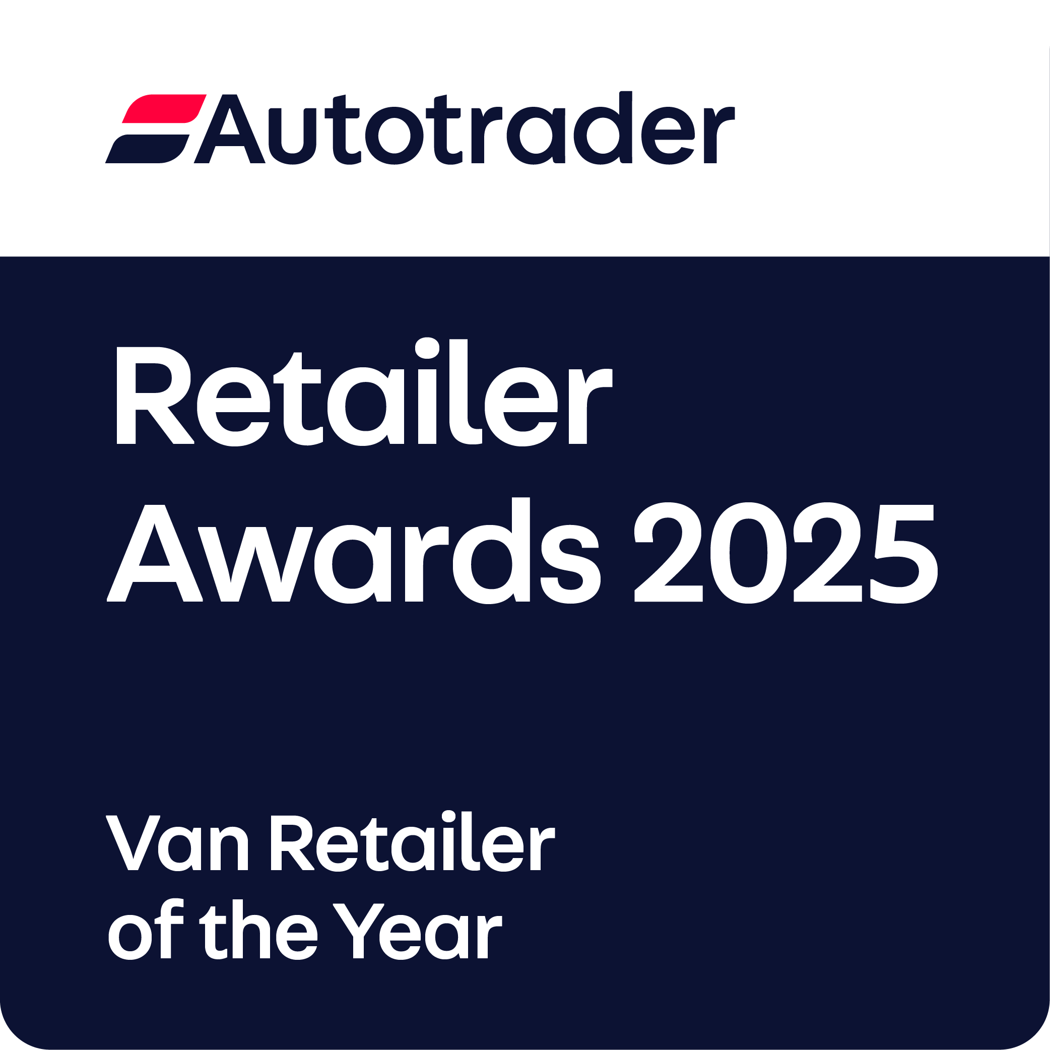 Auto Trader Van Finalist 2025 Award